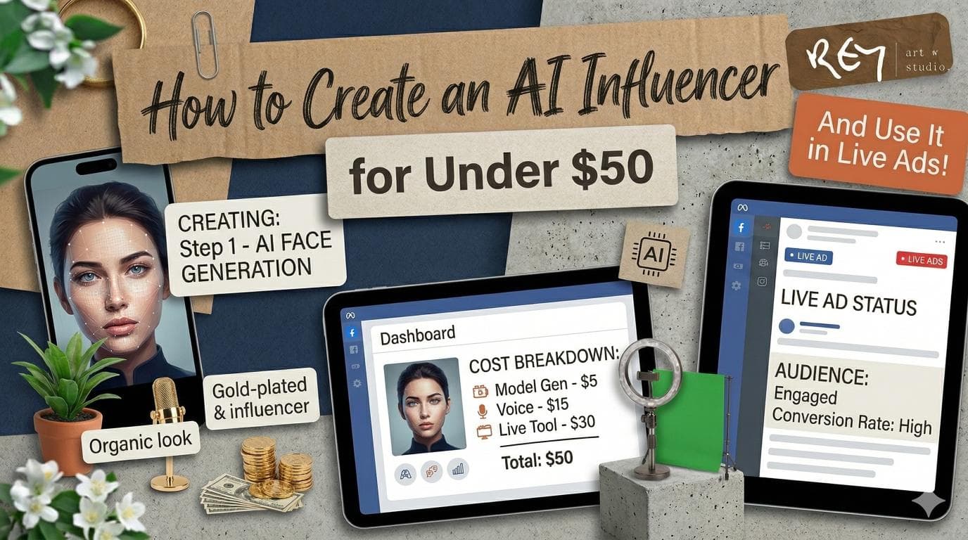Featured image — AI influencer advertising guide