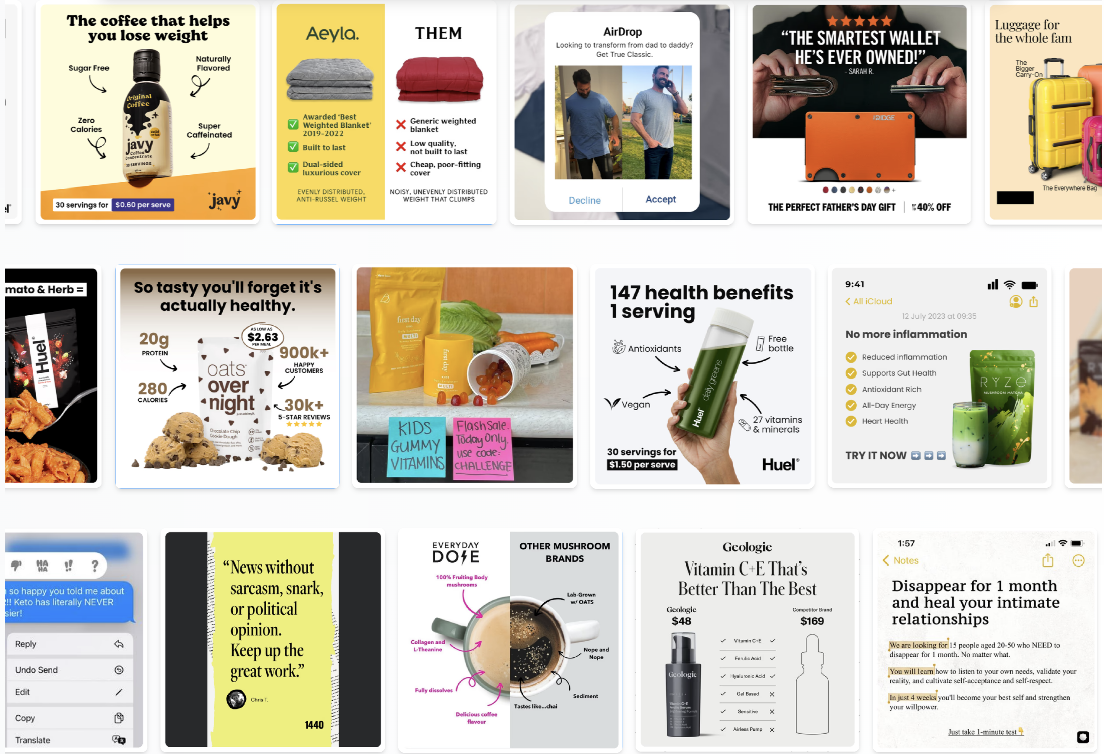 Ad Template Examples